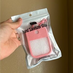 Pink Hand Sanitizer Case